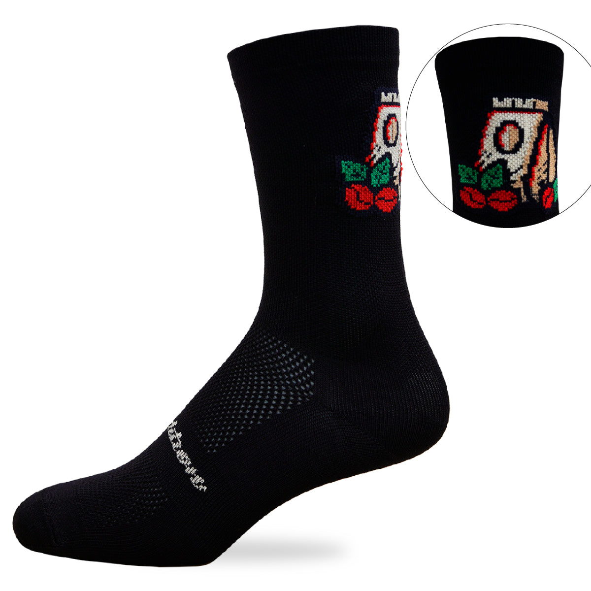 Medias D 8" ciclismo Unisex
