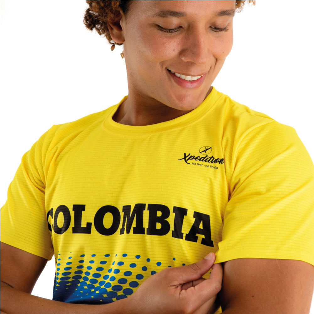 Camiseta Colombia Hombre- Línea Advance