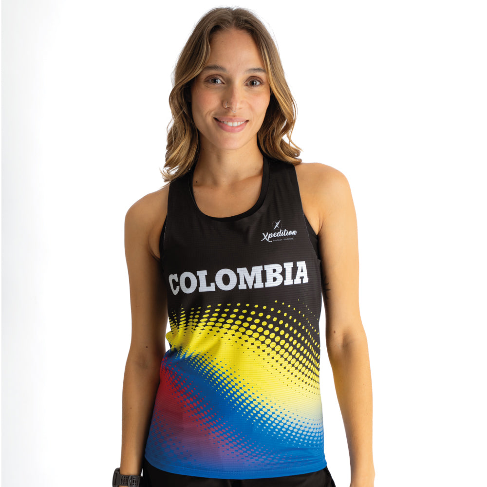 Camisilla Colombia Unisex- Línea Advance