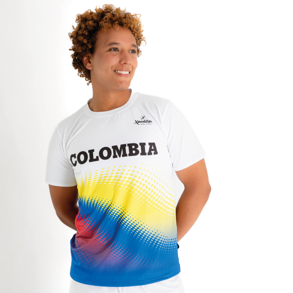 Camiseta Colombia Hombre- Línea Advance
