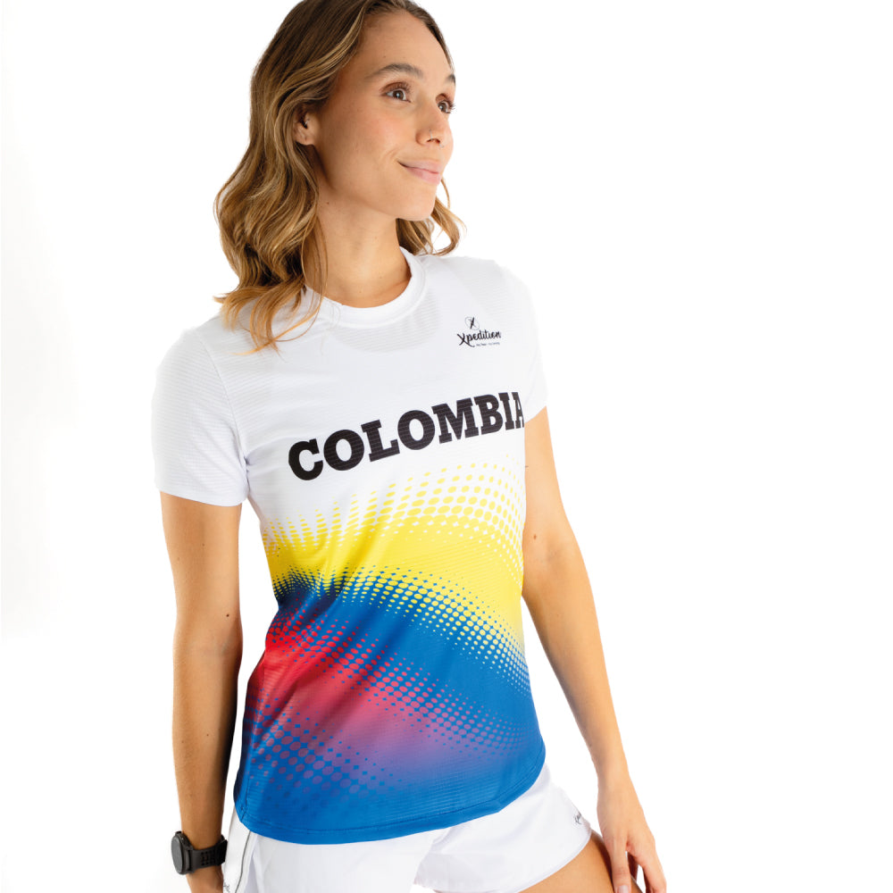 Camiseta Colombia Mujer- Línea Advance