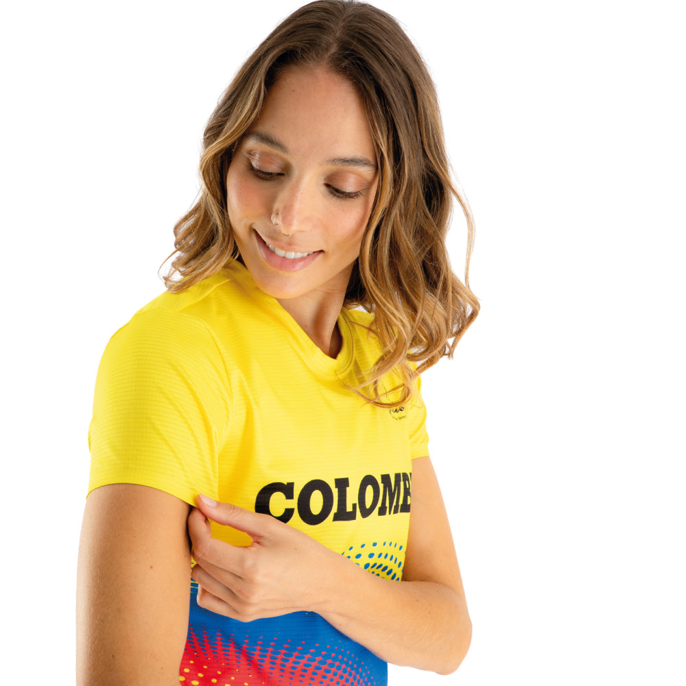 Camiseta Colombia Mujer- Línea Advance