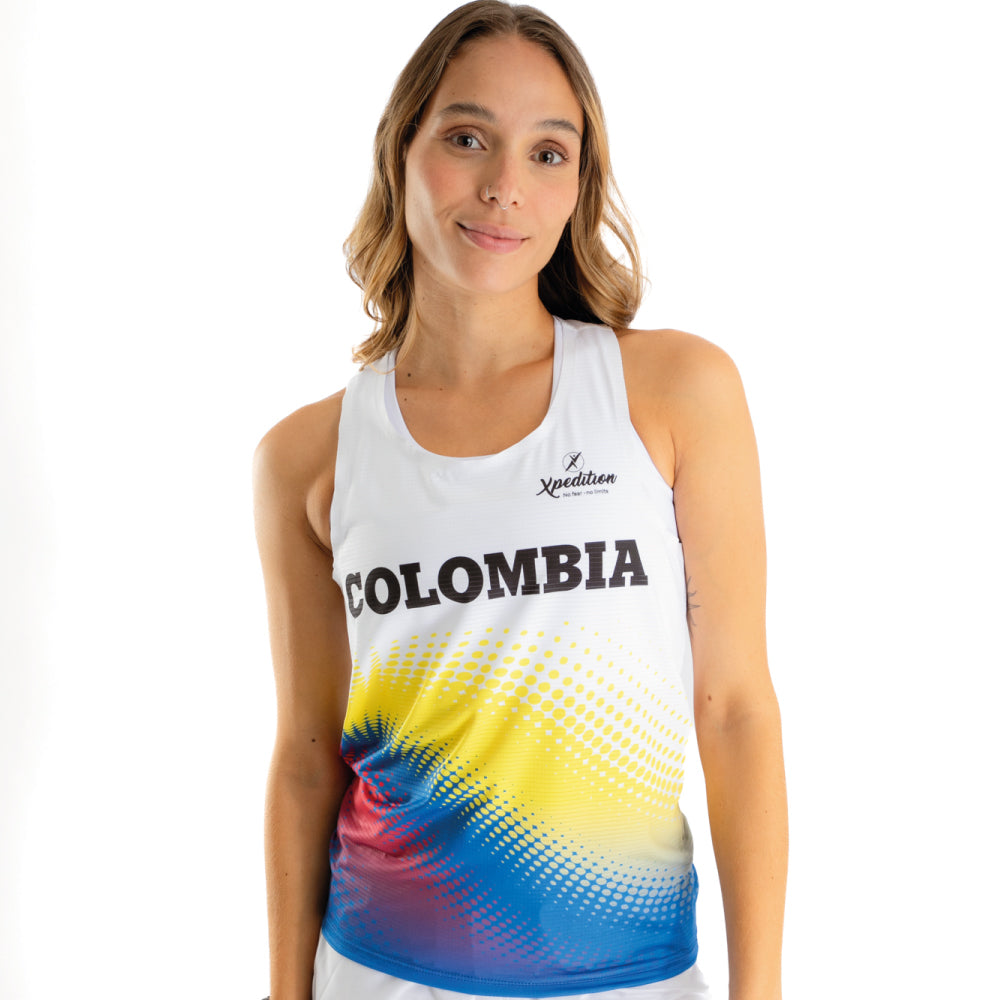 Camisilla Colombia Unisex- Línea Advance