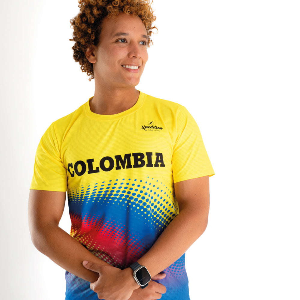 Camiseta Colombia Hombre- Línea Advance