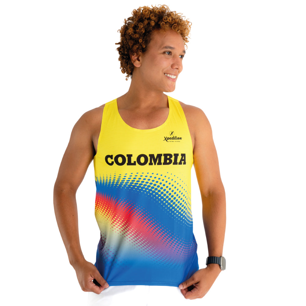 Camisilla Colombia Unisex- Línea Advance
