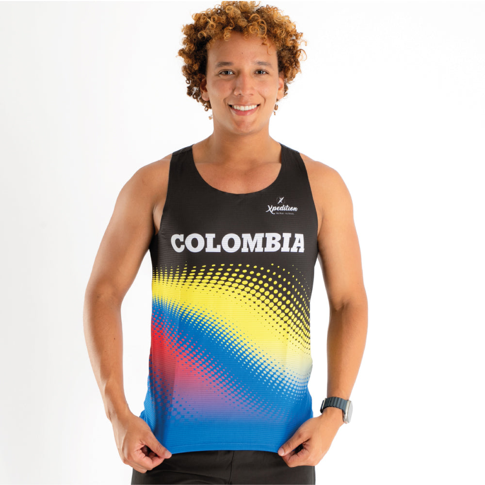 Camisilla Colombia Unisex- Línea Advance